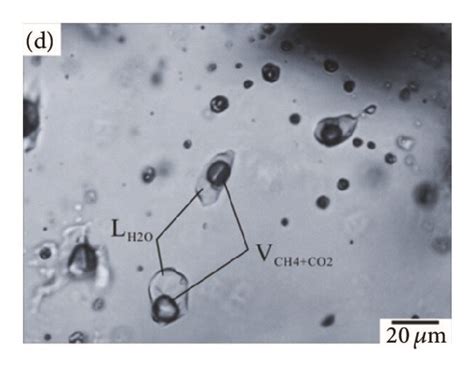 Photomicrographs Of Fluid Inclusions In Stages 1 3 Quartz And Fluorite