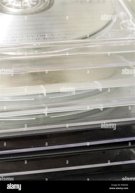 Pack Of Cd Jewel Cases Stock Photo Alamy