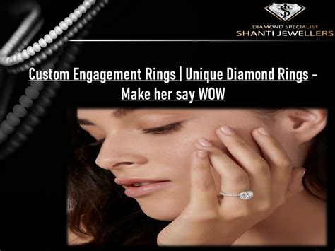 Ppt Custom Engagement Rings Powerpoint Presentation Free To