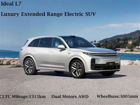 Flagship Pure Electric Suv Li Auto L Air Edition Ultra Quiet And