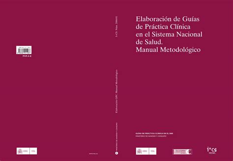 Pdf Elaboración De Guías De Práctica Clínica En El Sistema