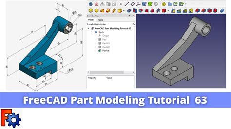 Freecad Part Modeling Tutorial Freecad Tutorial Mechnexus