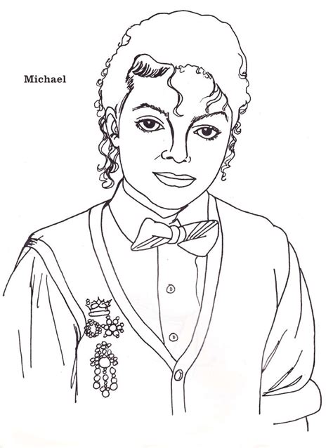 14 Michael Jackson Coloring Pages Online Ideas In 2021