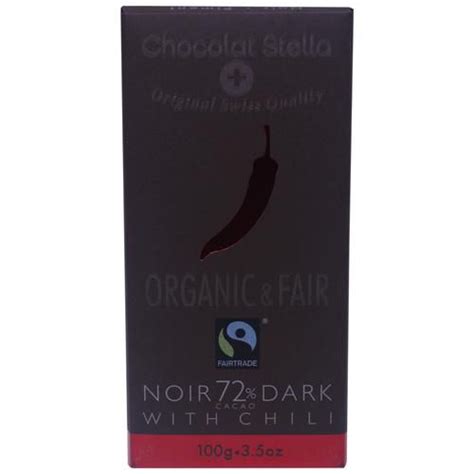 Buy Chocolate Stella Original Swiss Quality Dark Chocolate 72 Cacao