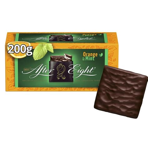 After Eight Orange Dark Mint Chocolate Box 200g Tesco Groceries