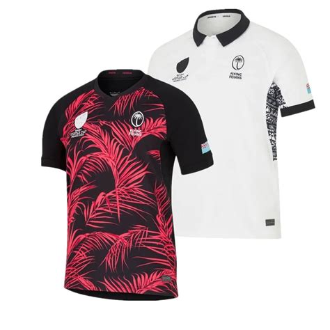 New Fiji Fijian Drua Home Away Rugby Shirt Fiji S Jersey Big