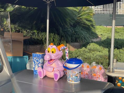 Figment Popcorn Bucket Still Available At Imagination Pavilion Popcorn