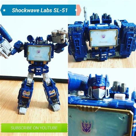 Shockwave Labs Sl Upgrade For Transformers Siege Soundwave Sound