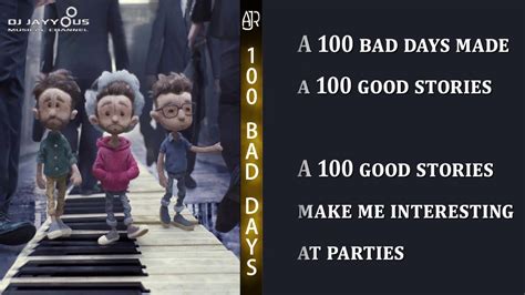 AJR 100 Bad Days 2019 Official Audio Lyrics HD YouTube