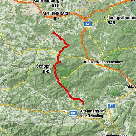 3 Tageswanderung Etappe 1 Schlöpfl Kl Mariazell BERGFEX