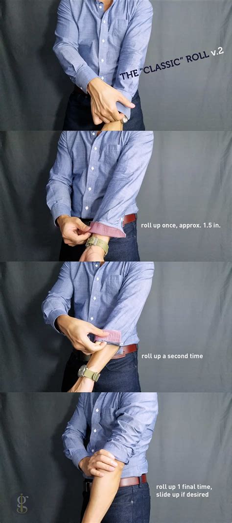 How To Roll Up Your Sleeves For Men W My Favorite Method