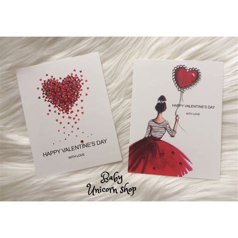 Jual Kartu Ucapan Valentine Greeting Card Shopee Indonesia