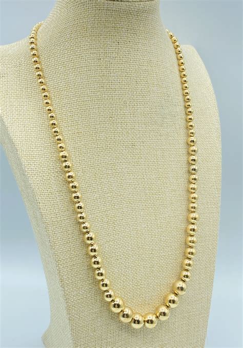 Vintage Napier Gold Pearl Necklace S Napier Necklace Napier Gold