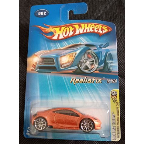 Hot Wheels Mitsubishi Eclipse Concept Car Shopee Malaysia