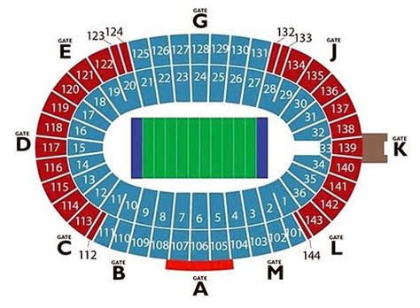 Texas Vs Ou Cotton Bowl Stadium Seating Chart