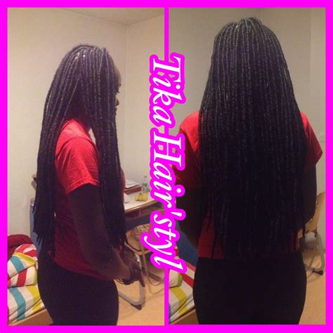 Fausses locks coudes Idées Coiffure Afro tresses vanille