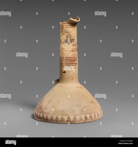 Terracotta Oinochoe Jug Late Geometric Early Protocorinthian Ca