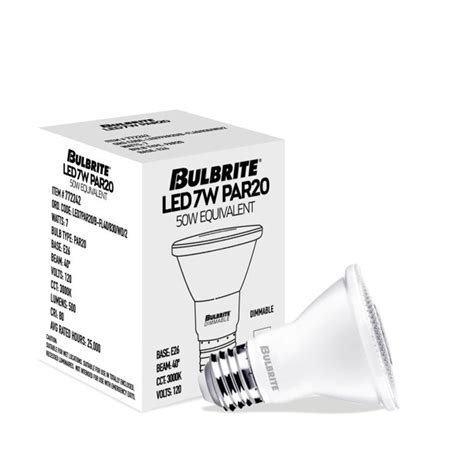 Bulbrite Industries Watt Equivalent Par E Medium Standard