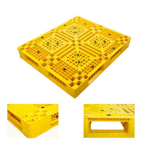 Heavy Duty Large Hdpe Four Way Entry Euro Plastic Pallet X X Mm