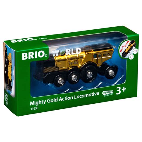 Brio Mighty Golden Action Locomotive