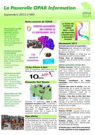 La Passerelle Opar Information N Pdf