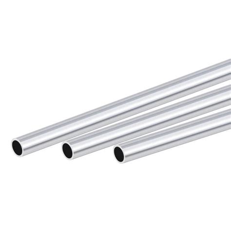 Tuyau Tube Aluminium 6063 SOURCING MAP 7mm Diamètre intérieur 9mm