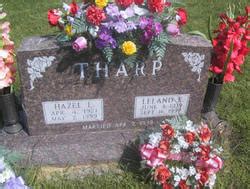 Hazel L Tharp 1921 1989 Find A Grave Memorial