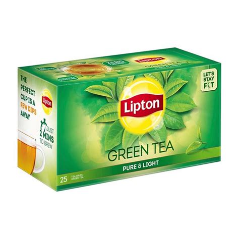 Lipton Honey Lemon Green Tea 25 Bags 325gm