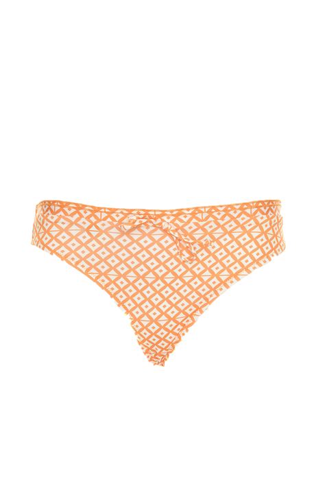 TRENDYOLMİLLA Desenli Bağlama Detaylı Bikini Altı TBESS19NC0045 Fiyatı