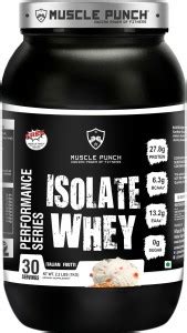 Muscle Punch 100 Whey ISOLATE Protein PERFORMANCE SERIES Whey