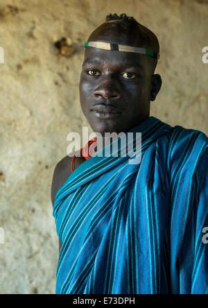 Mursi Tribe Warrior Hail Wuha Village Ethiopia Stock Photo Alamy