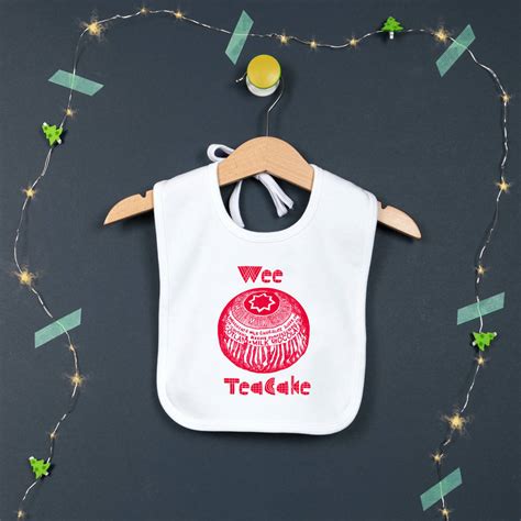 Tunnocks Teacake Scottish Baby Bib By Gillian Kyle T And Home