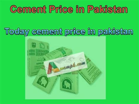 Cement Rate Today In Pakistan 31 October 2024