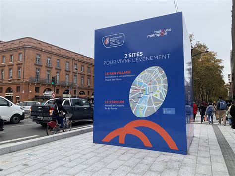 Toulouse Aura La Plus Grande Fan Zone De La Coupe Du Monde De Rugby