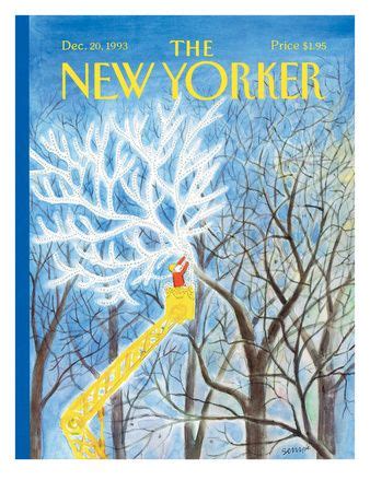 New Yorker Holiday Covers Posters at the Condé Nast Collection New