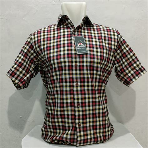 Jual Salice Paolo Kemeja Pria Lengan Pendek Exclusive Motif Casual