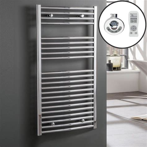 Thermostatic Electric Towel Rails With Timer Richmond Radiators