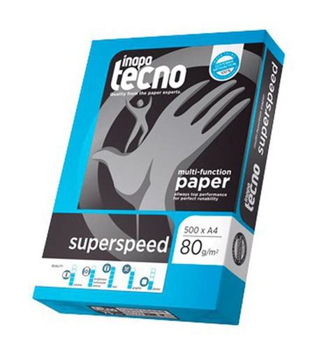 Papel Tecno Super Speed 500 Hojas Din A4 80 Grs Cartabon