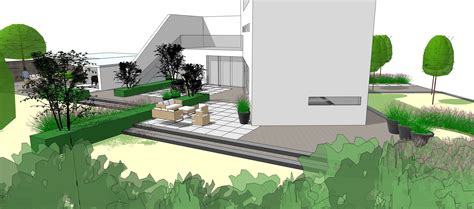 Huis En Tuin Tekening