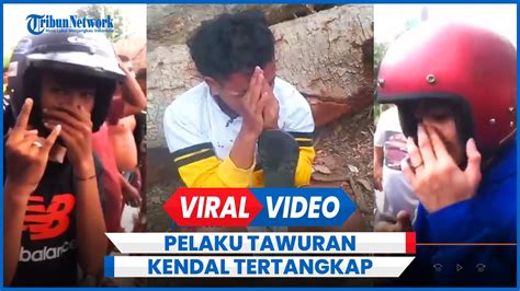 Detik Detik Pelaku Tawuran Tertangkap Warga Polisi Ringkus Semua