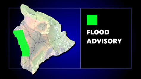 Flood Advisory Issued For Parts Of Hawaii Island