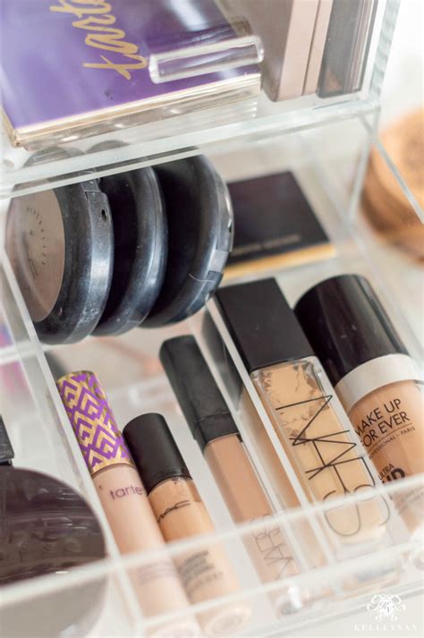 Makeup Organization Tips And Best Acrylic Makeup Organizer Kelley Nan