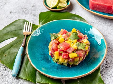 Tartare De Thon Et Mangue La Recette