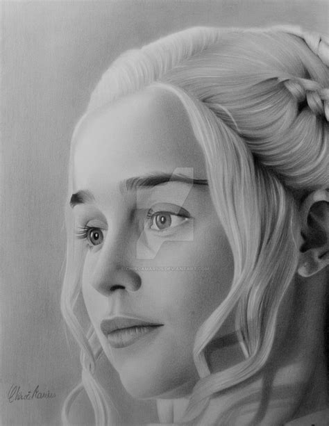 Daenerys Targaryen Emilia Clarke By Chircamarius On Deviantart