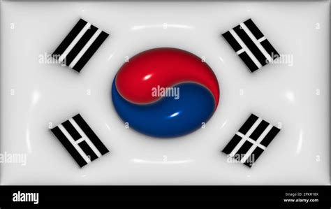 South Korea Flag Stock Photo Alamy