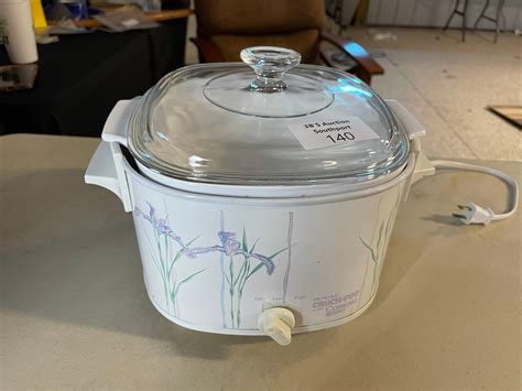 Lot Corningware Crockpot