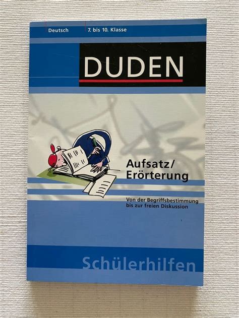 Schülerlexikon Duden 7 10 Klasse Aufsatz Erörterung Kaufen Auf