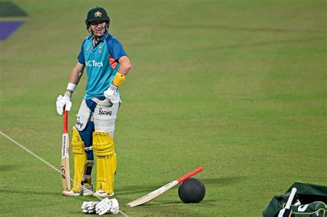 Marnus Labuschagne Waits For His Turn To Bat