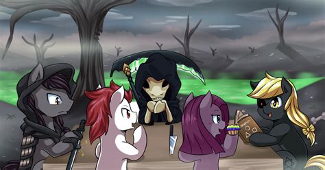 Mlp Reward Meeting With The Reaper Vavacungのイラスト Pixiv