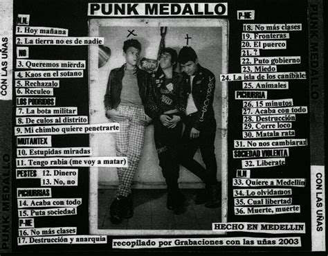 Liberar La Música Punk Medallo Actitud Simbiótica Marketing Musical